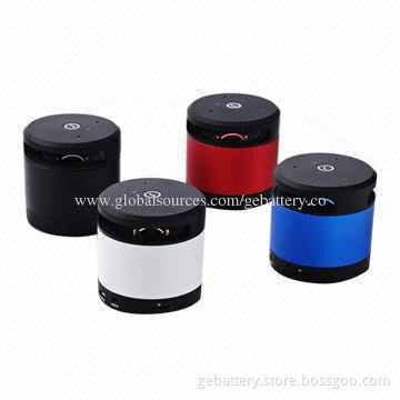 Portable Mini Bluetooth Speakers with Built-in Rechargeable Battery and Stereo Speaker